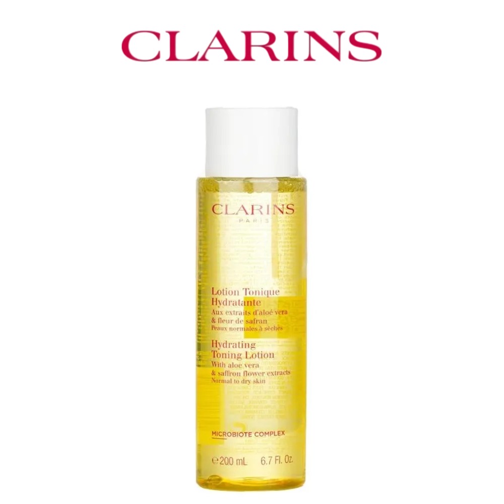 Luxury Skincare Toner - Clarins Toning Lotion 200ml (geel -