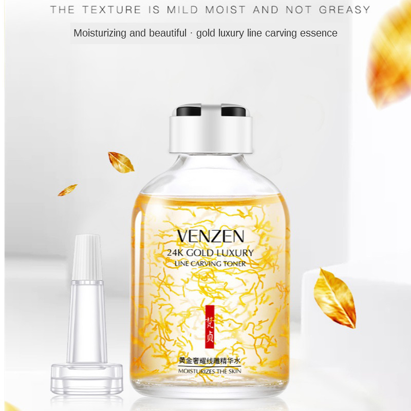 24K Gold Luxe Lijn Carving Ton - Luxury Skincare Toner recensie en prijs